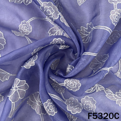 Thread Work Pure Tissue Organza Fabric - F5320
