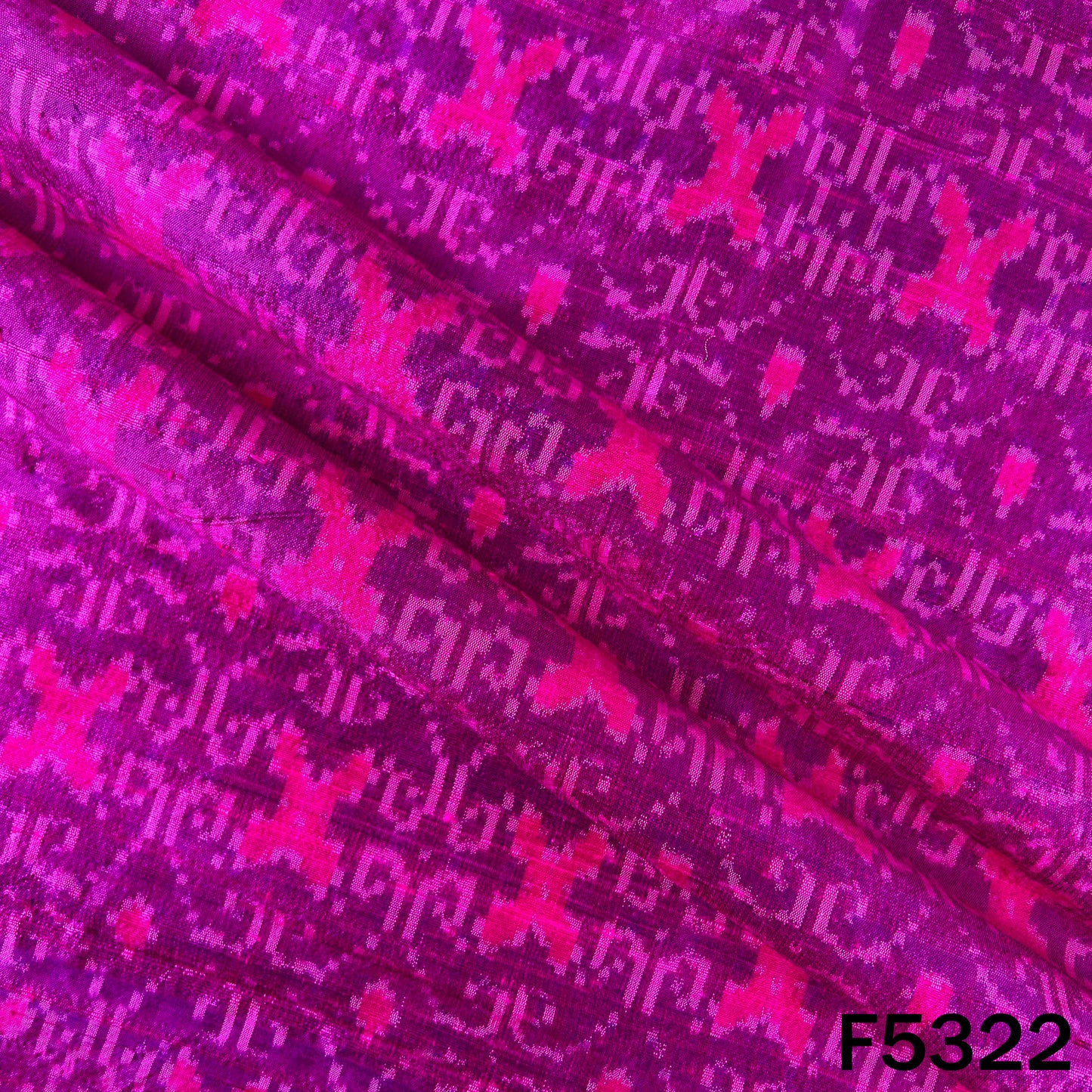 Pure Raw Silk Fabric - F5322