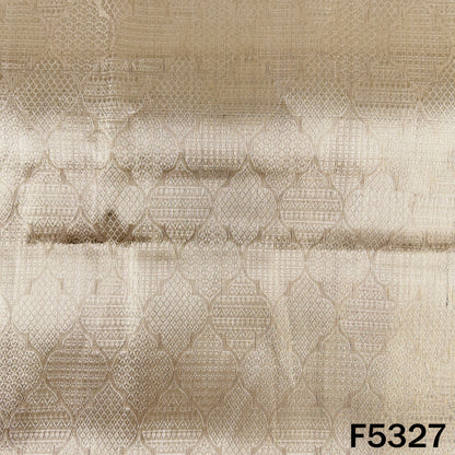 Self Jacquard Work Pure Tissue Fabric - F5327