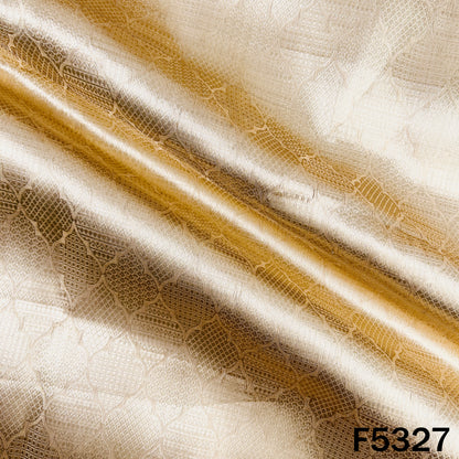 Self Jacquard Work Pure Tissue Fabric - F5327