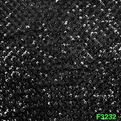 Cut Dana Embroidered Georgette Fabric-F3232