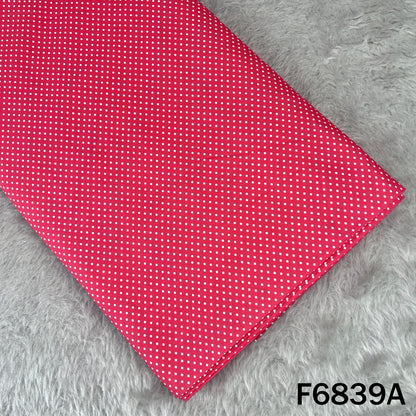 Polka Dot Cambric Cotton Fabric - F6839