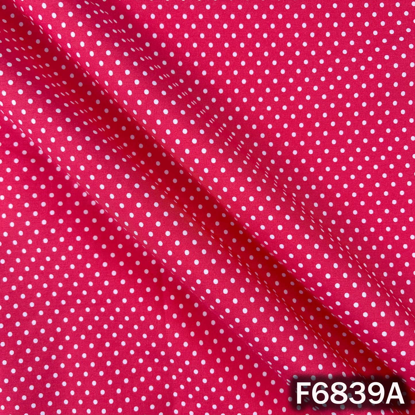 Polka Dot Cambric Cotton Fabric - F6839