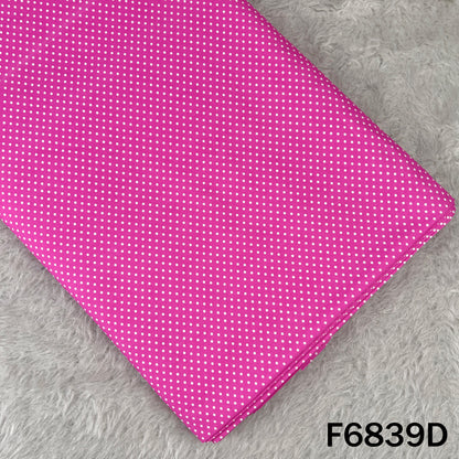 Polka Dot Cambric Cotton Fabric - F6839