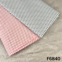 Polka Dot Cambric Cotton Fabric - F6840