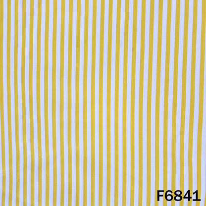 Stripes Cambric Cotton Fabric - F6841