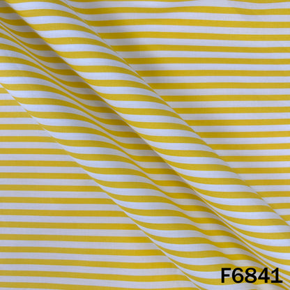 Stripes Cambric Cotton Fabric - F6841
