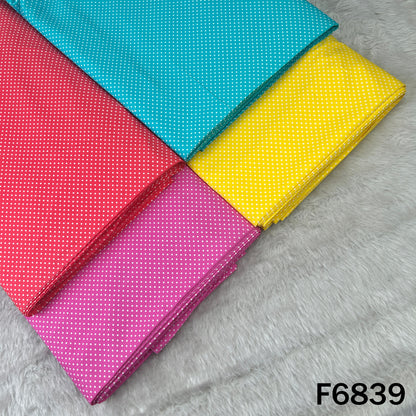 Polka Dot Cambric Cotton Fabric - F6839