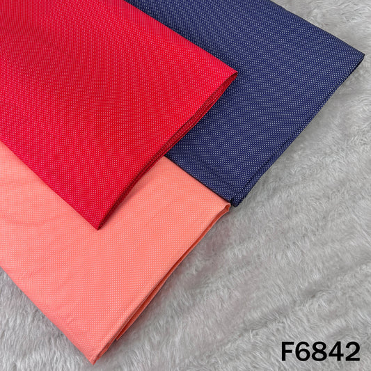 Polka Dot Cambric Cotton Fabric - F6842