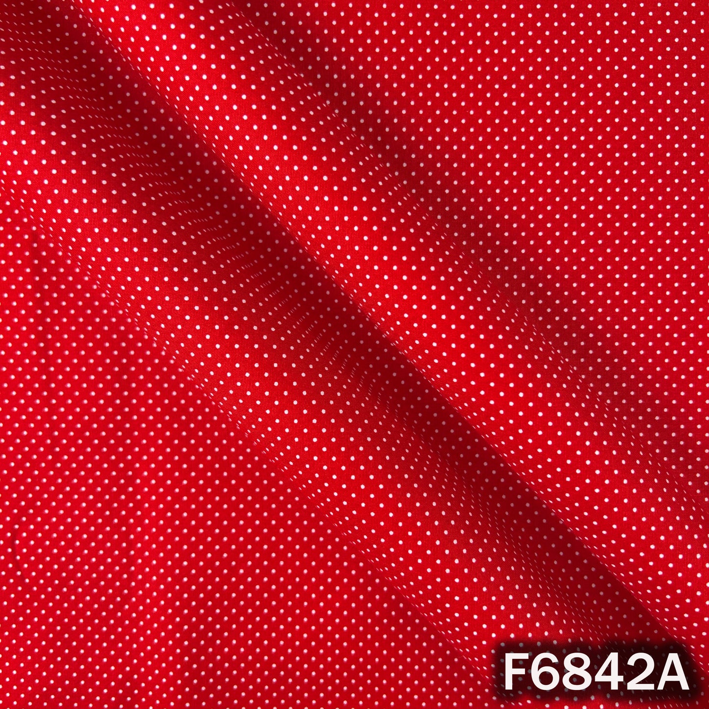Polka Dot Cambric Cotton Fabric - F6842
