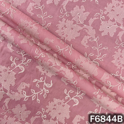 Cross Stitch Embroidered 2*2 Rubia Cotton Fabric - F6844