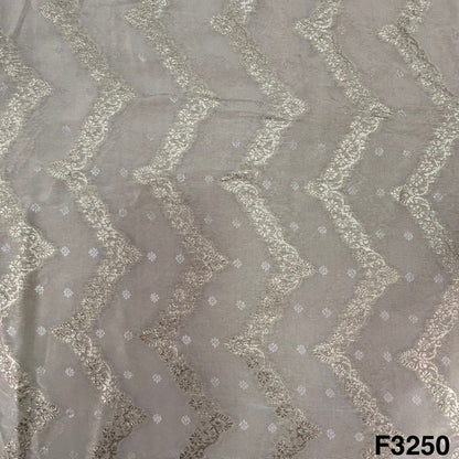 Dyeable Zari Tissue Fabric-F3250
