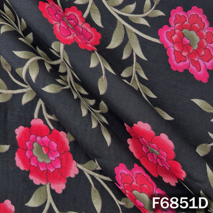 Printed Muslin Cotton Fabric - F6851