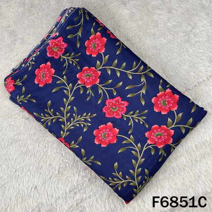 Printed Muslin Cotton Fabric - F6851
