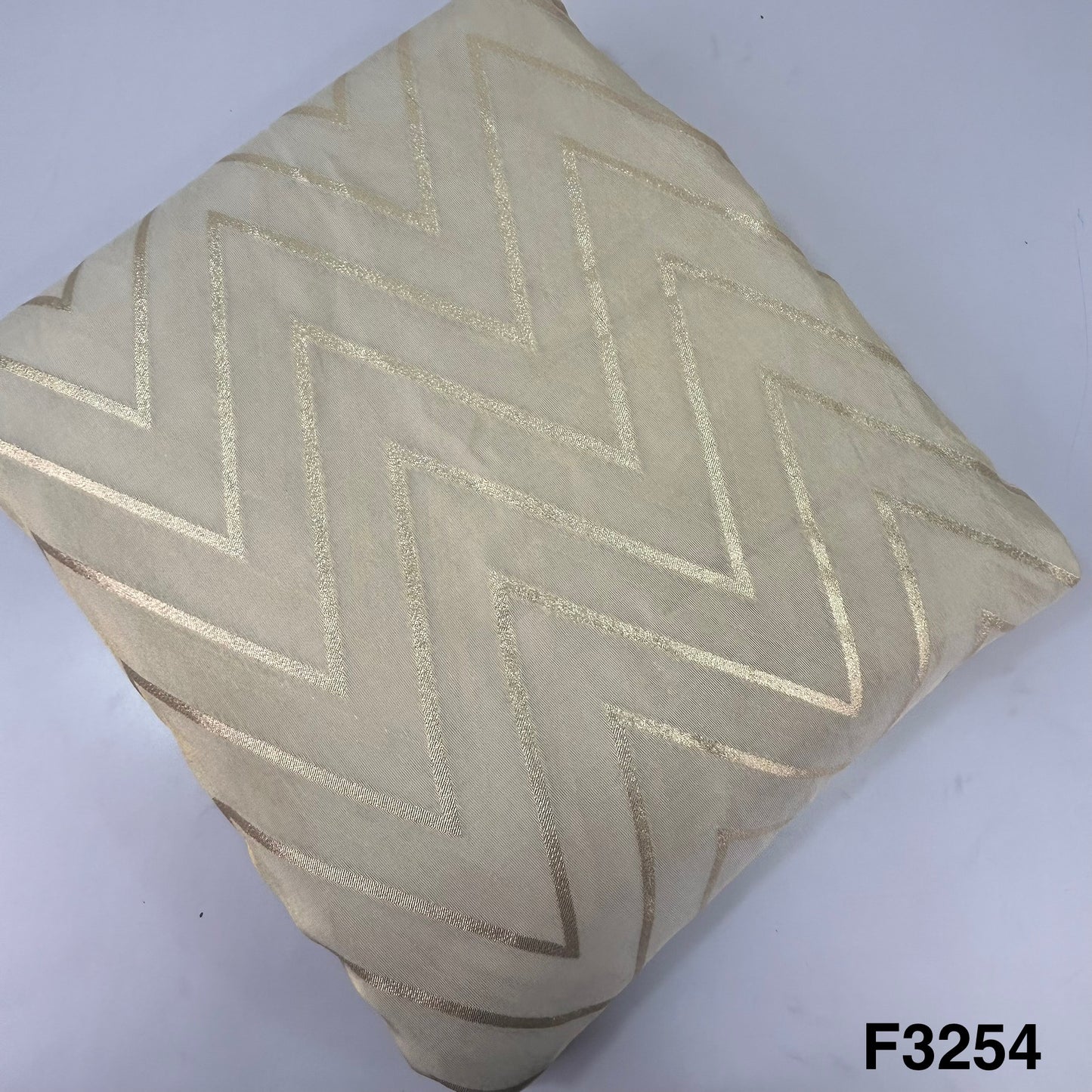 Dyeable Zari Tissue Fabric-F3254