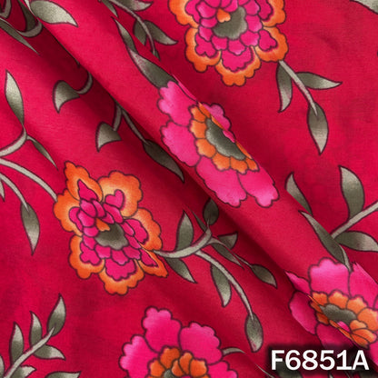 Printed Muslin Cotton Fabric - F6851
