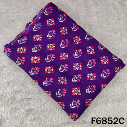 Printed Muslin Cotton Fabric - F6852