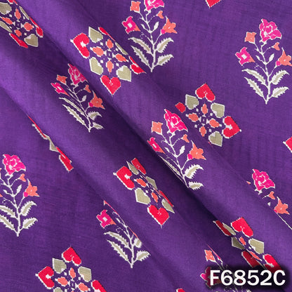 Printed Muslin Cotton Fabric - F6852