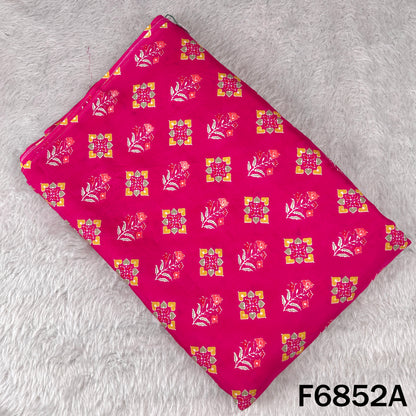 Printed Muslin Cotton Fabric - F6852