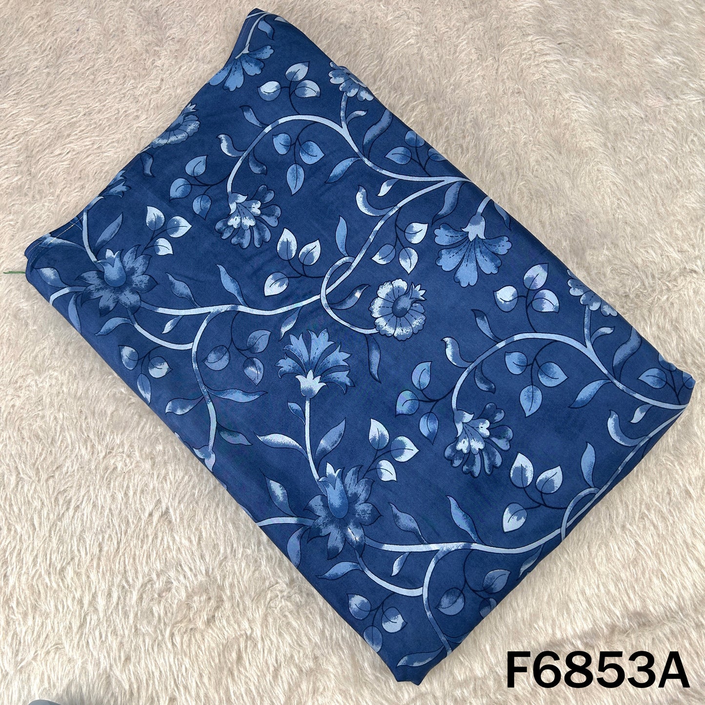 Printed Muslin Cotton Fabric - F6853