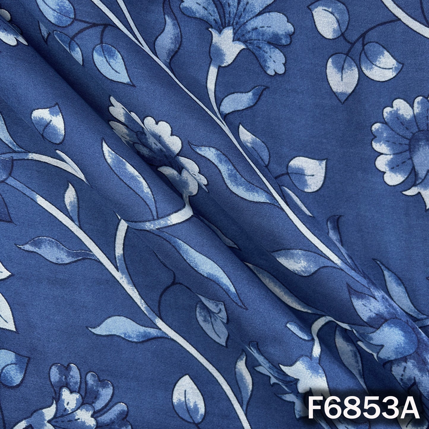 Printed Muslin Cotton Fabric - F6853
