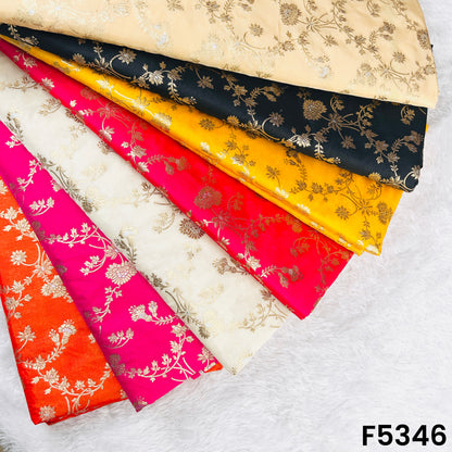 Banarasi Brocade Silk Fabric - F5346