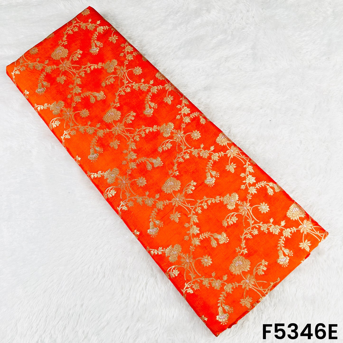 Banarasi Brocade Silk Fabric - F5346