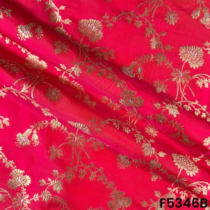 Banarasi Brocade Silk Fabric - F5346