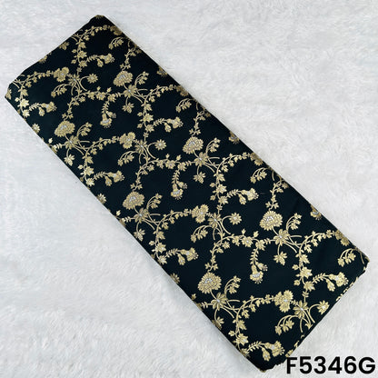 Banarasi Brocade Silk Fabric - F5346