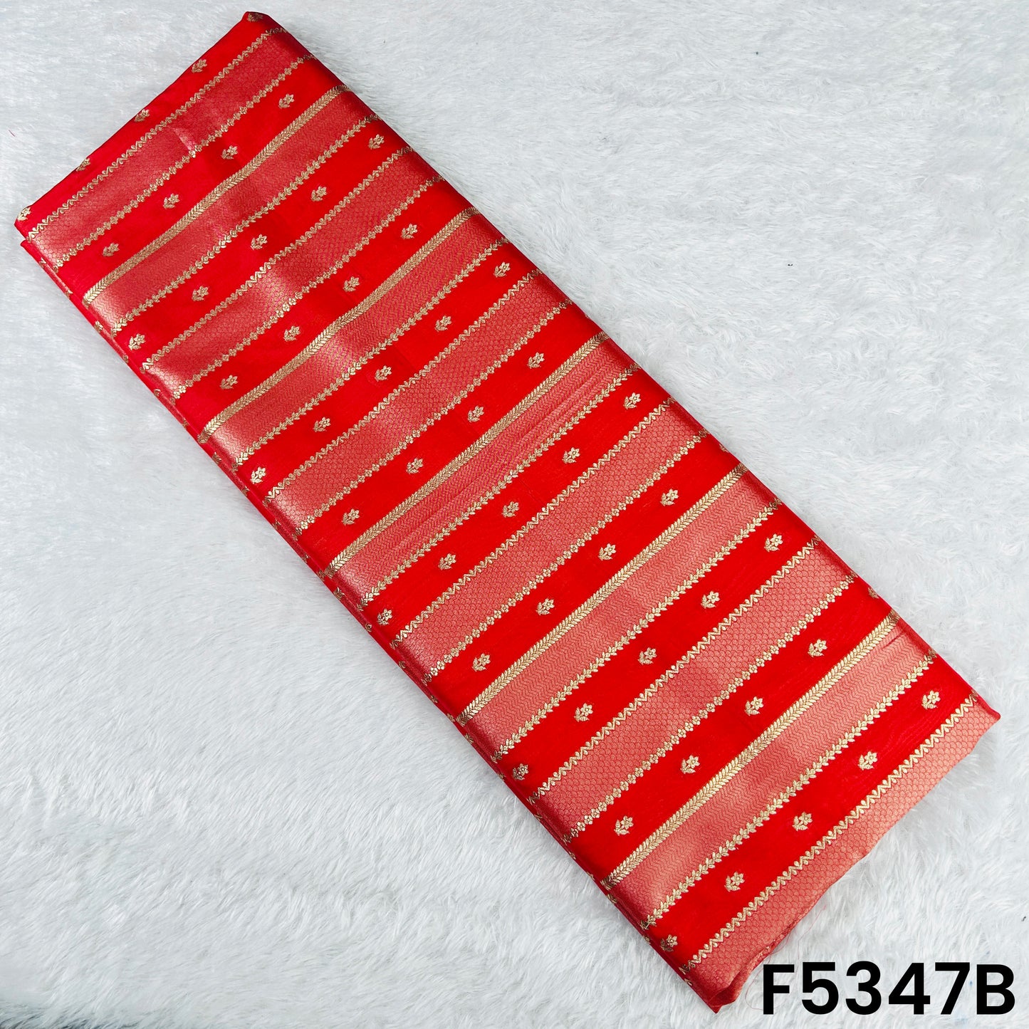 Banarasi Brocade Silk Fabric - F5347