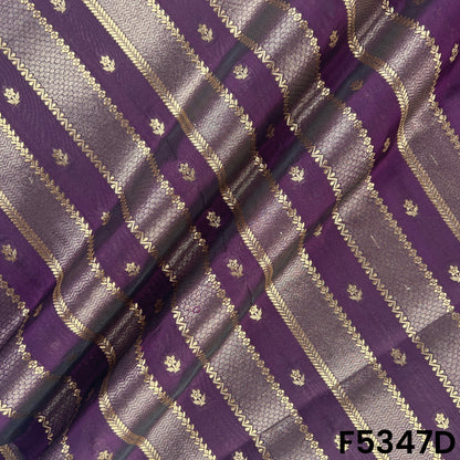 Banarasi Brocade Silk Fabric - F5347