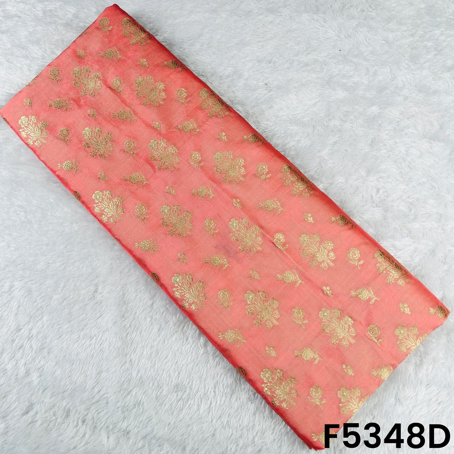 Banarasi Brocade Silk Fabric - F5348