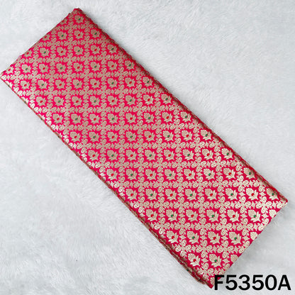 Zari Work Banarasi Brocade Silk Fabric - F5350