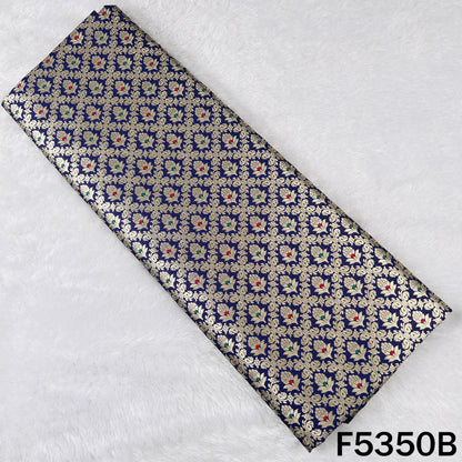 Zari Work Banarasi Brocade Silk Fabric - F5350