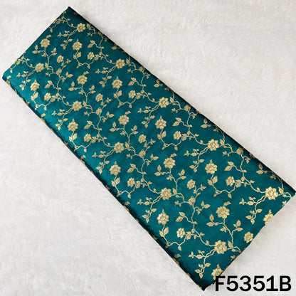 Zari Work Banarasi Brocade Silk Fabric - F5351