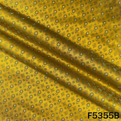 Zari Work Banarasi Brocade Silk Fabric - F5355