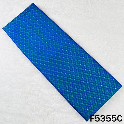 Zari Work Banarasi Brocade Silk Fabric - F5355