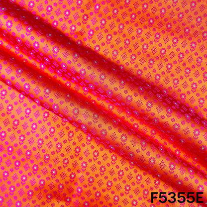 Zari Work Banarasi Brocade Silk Fabric - F5355