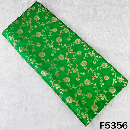 Zari Work Banarasi Brocade Silk Fabric - F5356