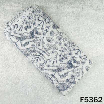 Digital Print  Linen Cotton Fabric - F5362