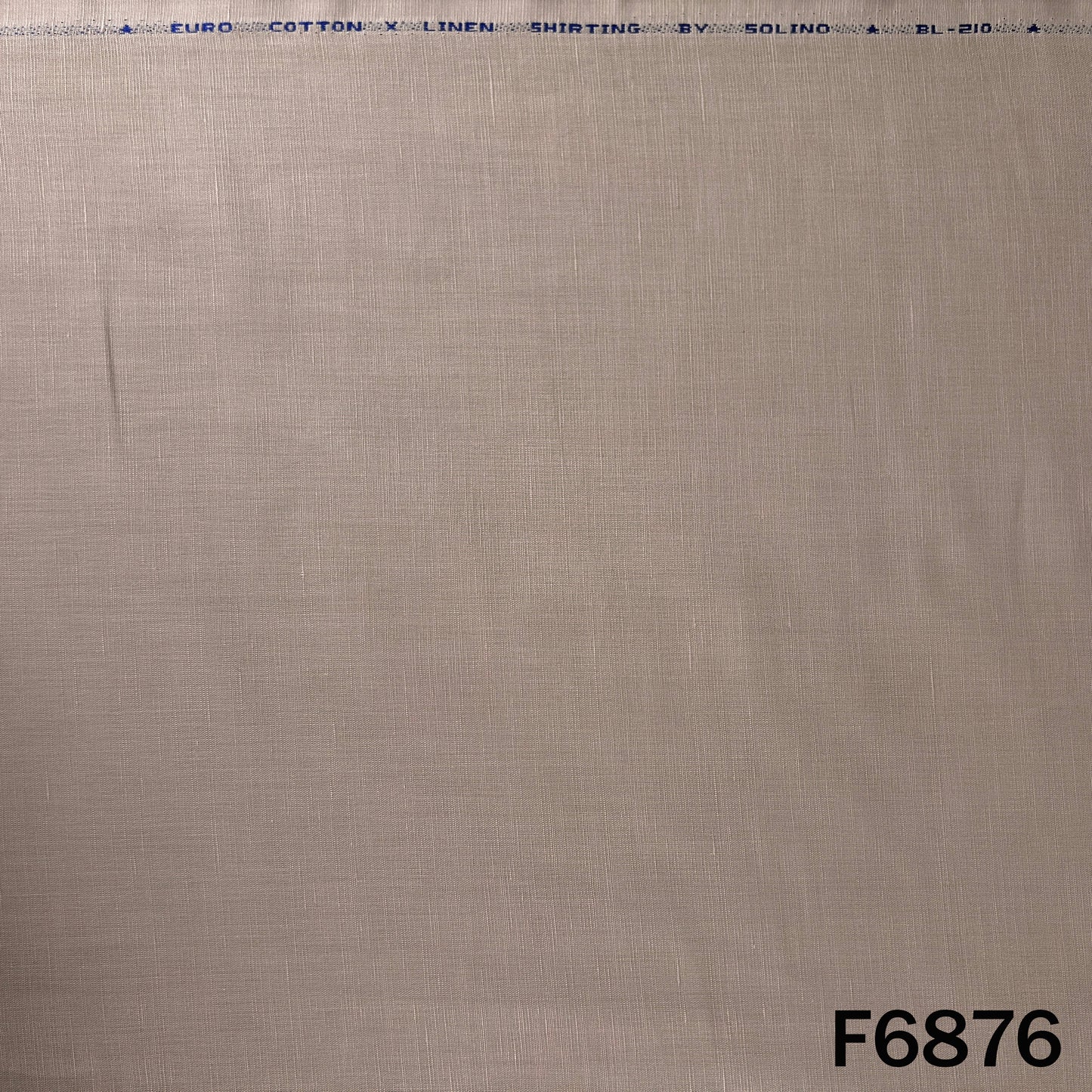 Linen Cotton Fabric - F6876