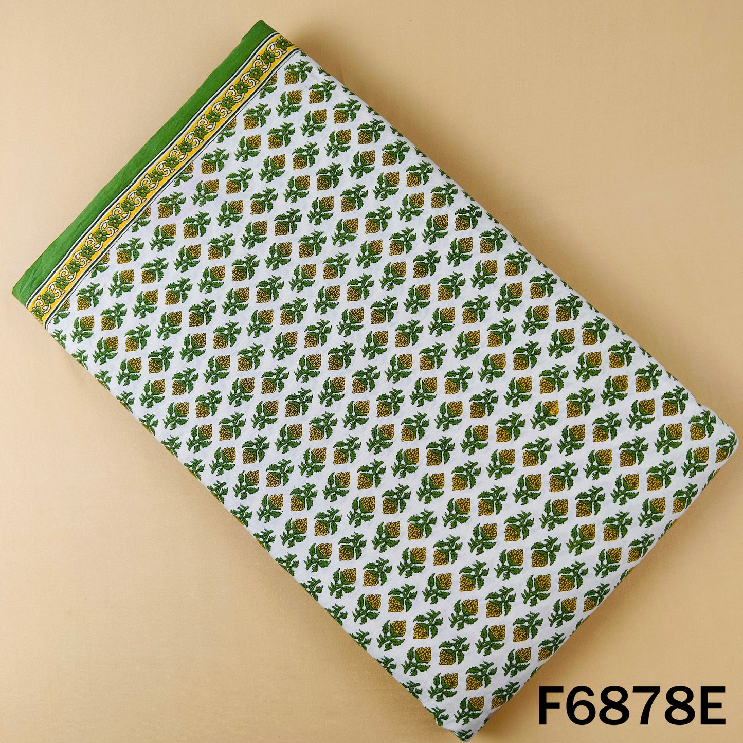 Block Print Cotton Fabric - F6878