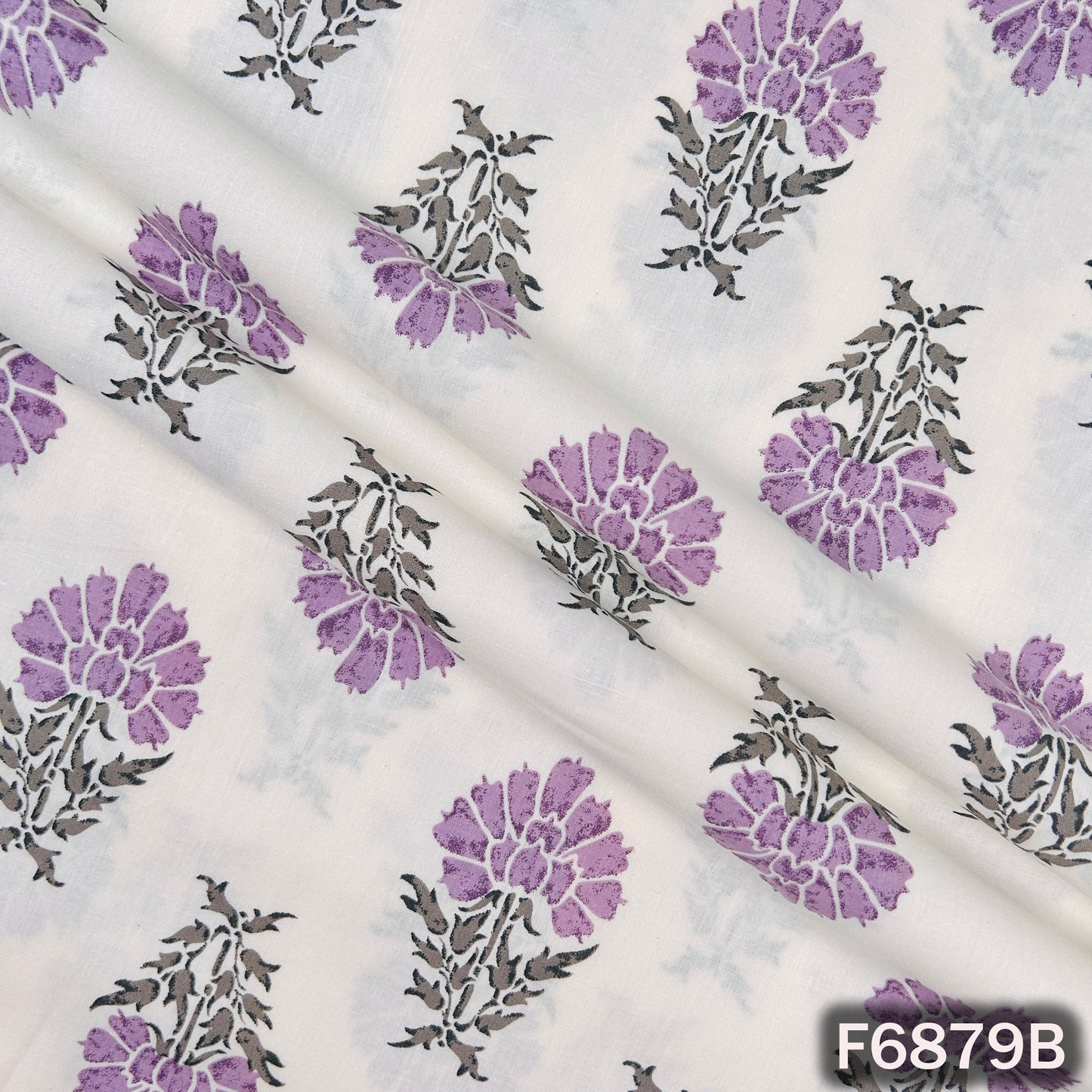 Block Print Cotton Fabric - F6879