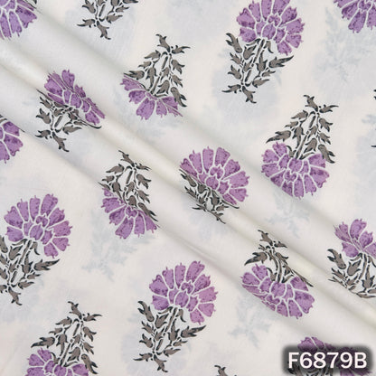 Block Print Cotton Fabric - F6879