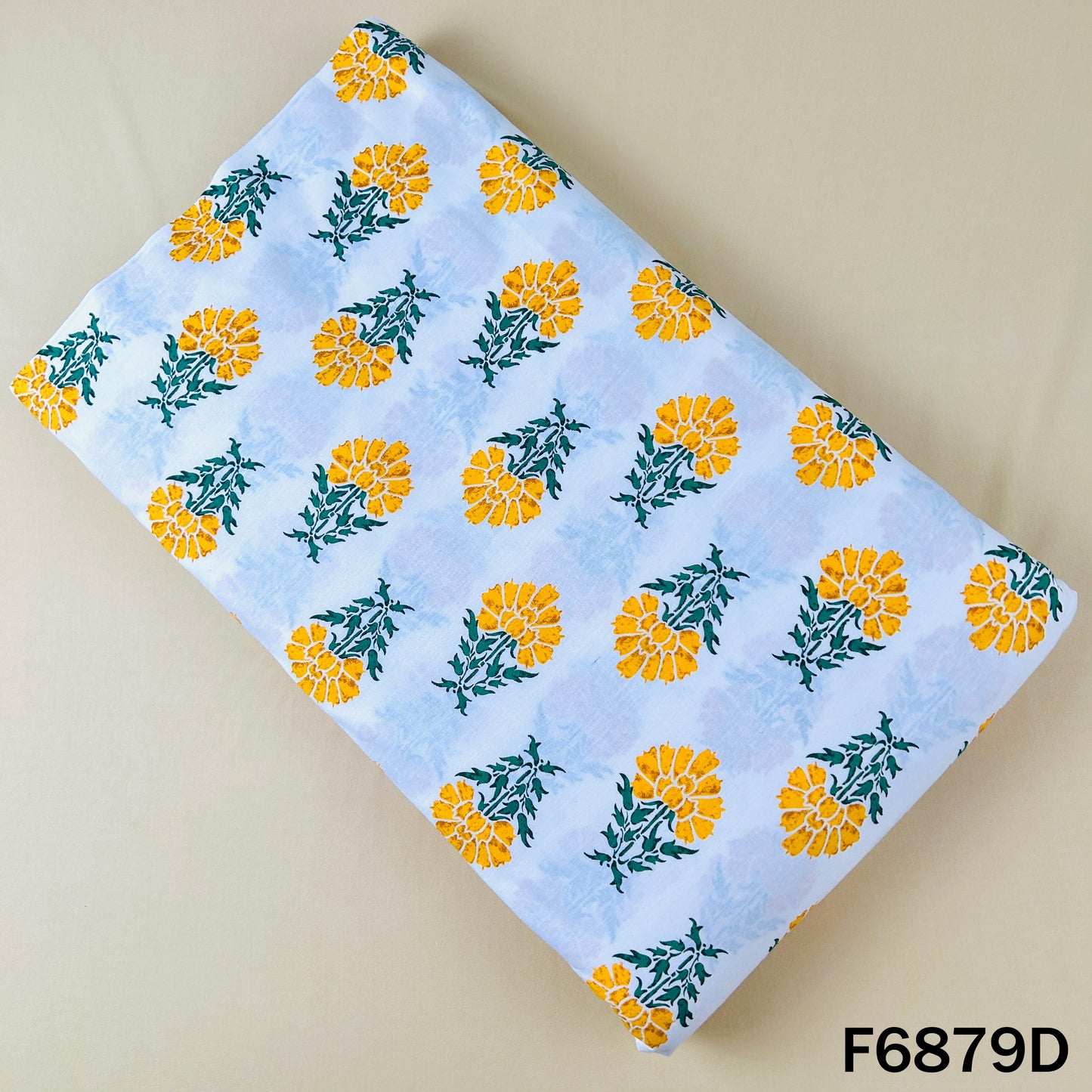 Block Print Cotton Fabric - F6879