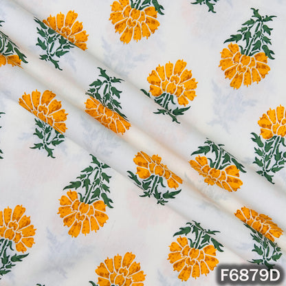 Block Print Cotton Fabric - F6879