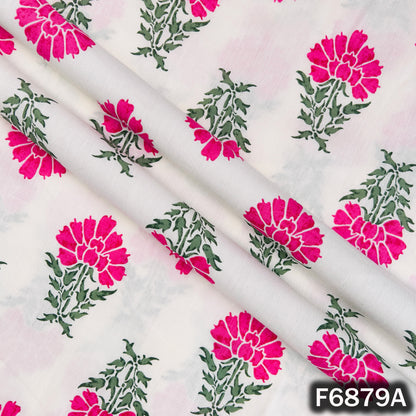 Block Print Cotton Fabric - F6879