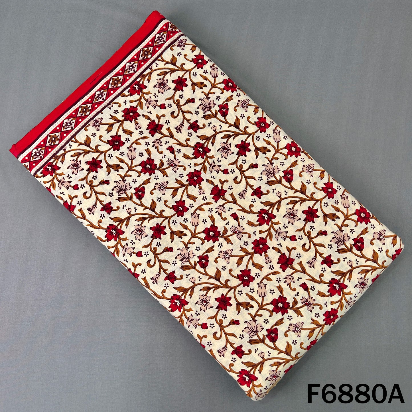 Floral Print Cotton Fabric - F6880
