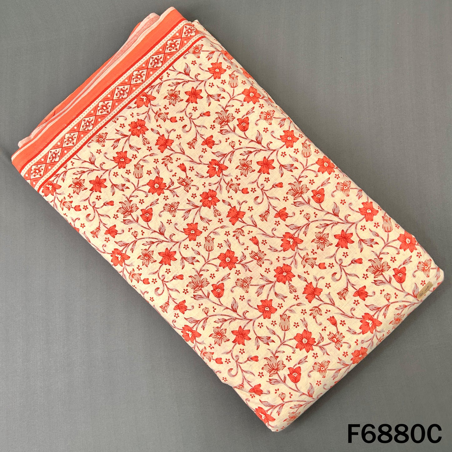 Floral Print Cotton Fabric - F6880
