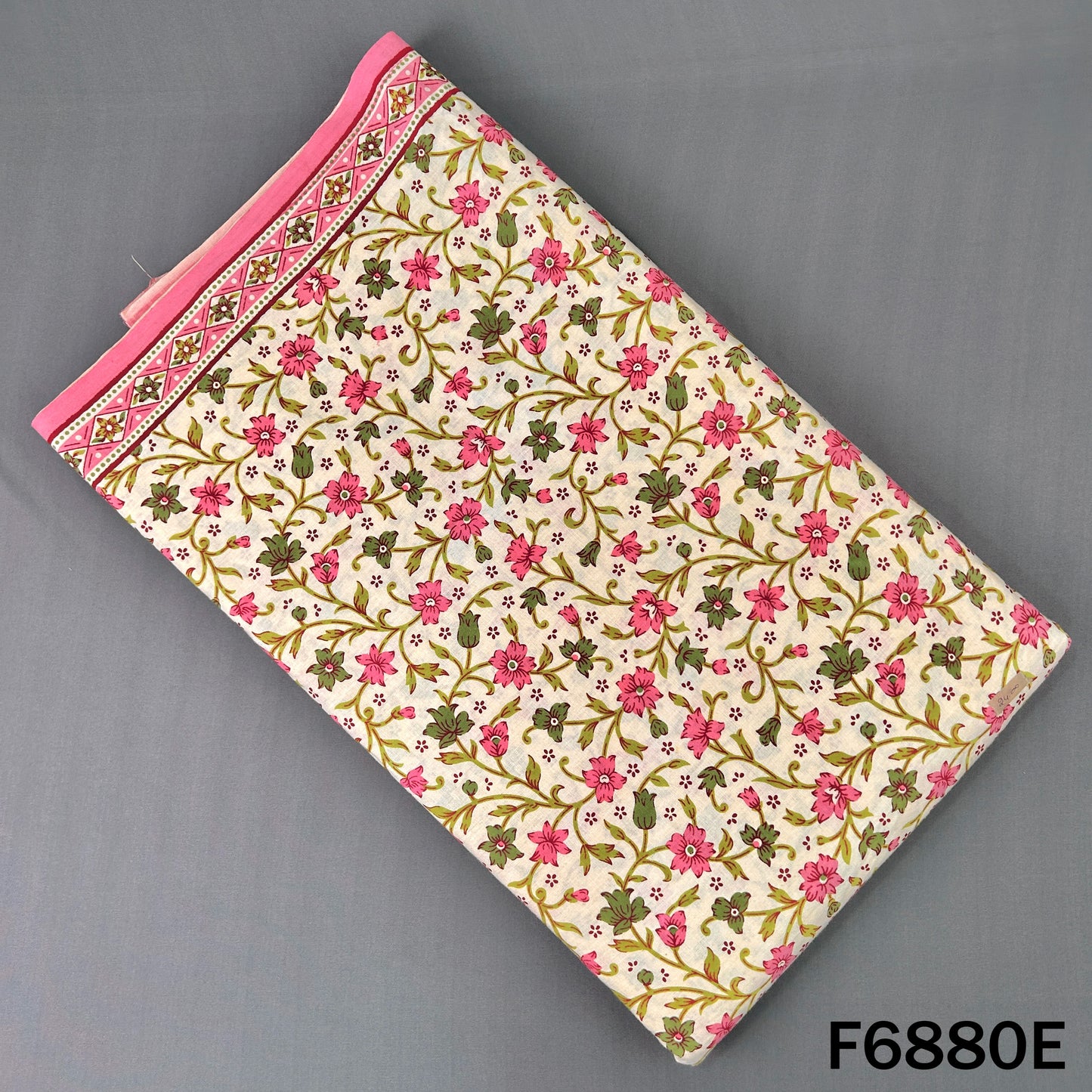 Floral Print Cotton Fabric - F6880
